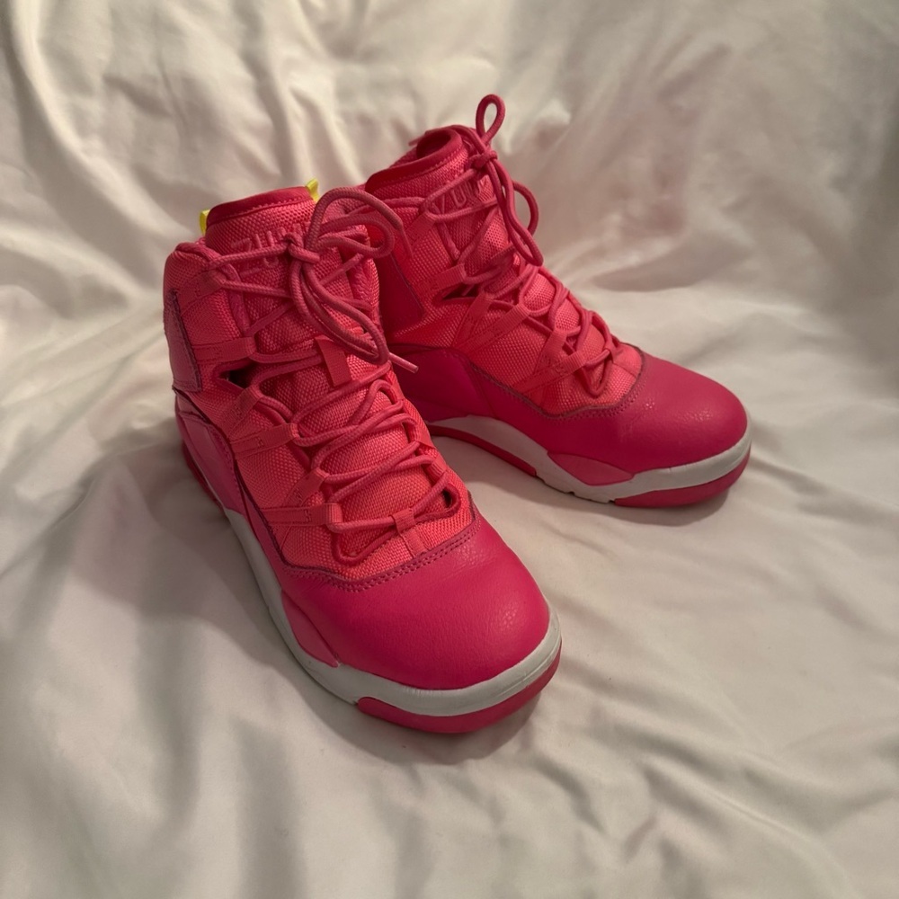 EUC Zumba Hot Pink Air High Dance Fitness Sneakers